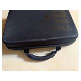 The Big Black Box Hardshell Protective Case with Removable 15 Slot Foam Divider (13.5" x 10" x 3.5")