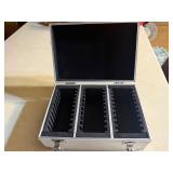 Aluminum Coin Slab Storage Box. Holds 30 Graded Coins in Certified Coin Holders