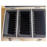 Aluminum Coin Slab Storage Box. Holds 30 Graded Coins in Certified Coin Holders