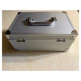 Aluminum Coin Slab Storage Box. Holds 30 Graded Coins in Certified Coin Holders
