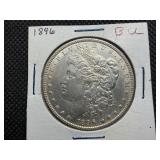 1896 Morgan Silver Dollar Marked BU When Purchased