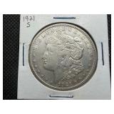 1921 S Morgan Silver Dollar
