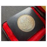 1971 British Columbia Centennial Silver Dollar in Case