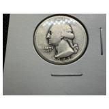 1941 Silver Washington Quarter