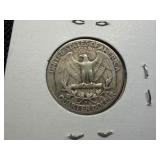 1952 D Silver Washington Quarter