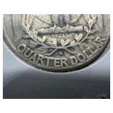 1952 D Silver Washington Quarter