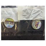 Ten Colorized State Quarters in Littleton Packaging