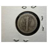 1917 Silver Mercury Dime
