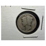 1923 Silver Mercury Dime