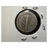 1923 Silver Mercury Dime