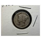 1935 Silver Mercury Dime