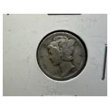 1936 Silver Mercury Dime