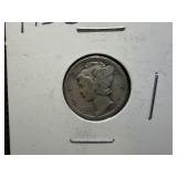 1936 Silver Mercury Dime