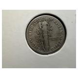 1937 Silver Mercury Dime