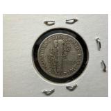 1937 S Silver Mercury Dime