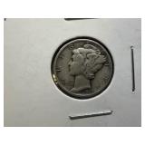 1939 Silver Mercury Dime