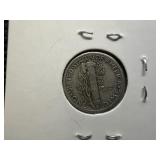 1939 Silver Mercury Dime