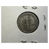 1939 Silver Mercury Dime