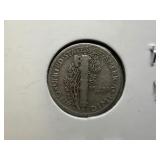 1939 D Silver Mercury Dime
