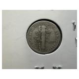 1939 D Silver Mercury Dime