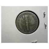 1940 Silver Mercury Dime