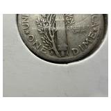 1940 D Silver Mercury Dime