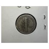 1941 Silver Mercury Dime