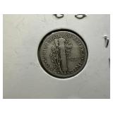 1941 S Silver Mercury Dime