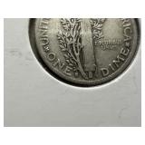 1941 S Silver Mercury Dime