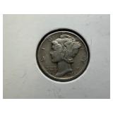 1942 Silver Mercury Dime