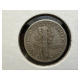 1942 S Silver Mercury Dime