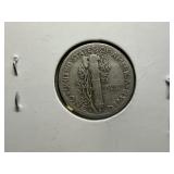 1943 D Silver Mercury Dime