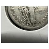 1943 D Silver Mercury Dime