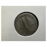 1943 S Silver Mercury Dime