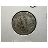 1944 D Silver Mercury Dime