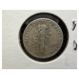 1944 S Silver Mercury Dime