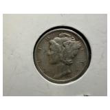 1945 S Silver Mercury Dime