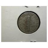 1945 S Silver Mercury Dime