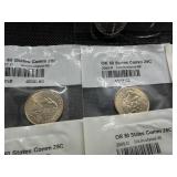 Ten Uncirculated-60 State Quarters in Littleton Packaging