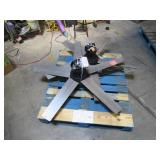 2 Hunter AeroSync 50 in. (127 cm) Smart Ceiling Fans - Untested / AS-IS