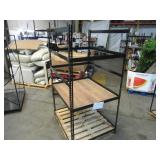Adjustable Black Metal Frame Built to Fit Onto Pallets - Perfect for Projects