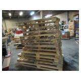 Pallet of 14 Oversized Wooden Pallets - XL and XXL