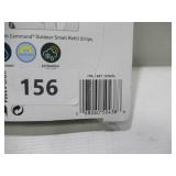 NEW Command Outdoor Light Clips with Water-Resistant Strips, 36 Hooks per Pack