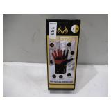 NEW Realtree Adult Multipurpose Heated Gloves - Small / Medium - Black