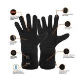 NEW Realtree Adult Multipurpose Heated Gloves - Small / Medium - Black