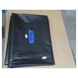 NEW Vinyl Tarp - 16.33' x 30'  Black / White Vinyl tarp - 9 oz. Lightweight Duty
