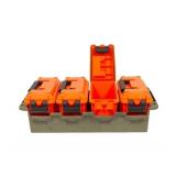 NEW Member's Mark Multi-Use Storage Bins Camo & Orange, 7.5' D x 24' W x 11.7' H, 1 pack