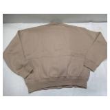 NEW 2 Pack of Spalding Women's Fleece Bomber Jackets - Black and Taupe - Size MEDIUM (M)