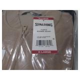 NEW 2 Pack of Spalding Women's Fleece Bomber Jackets - Black and Taupe - Size X-LARGE (XL)