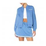 NEW 2 Pack of Spalding Women's Fleece Bomber Jackets - Blue and Red - Size XXL